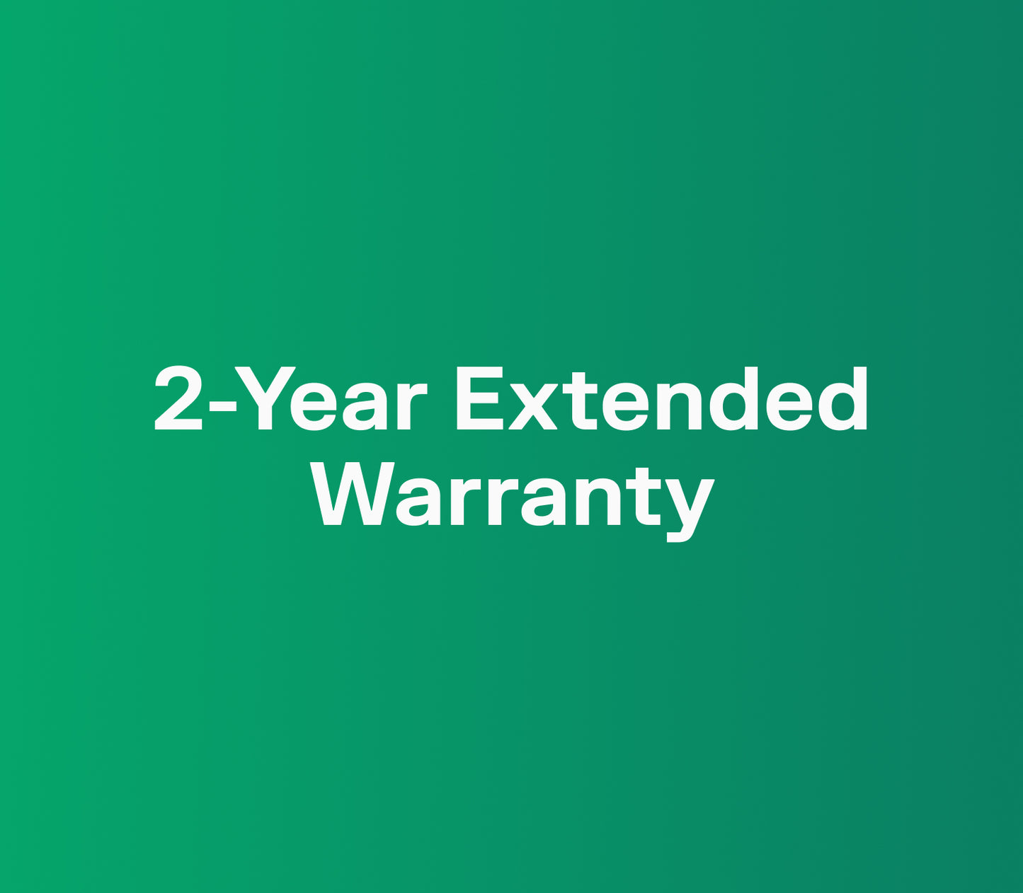 2 Year Extended Warranty